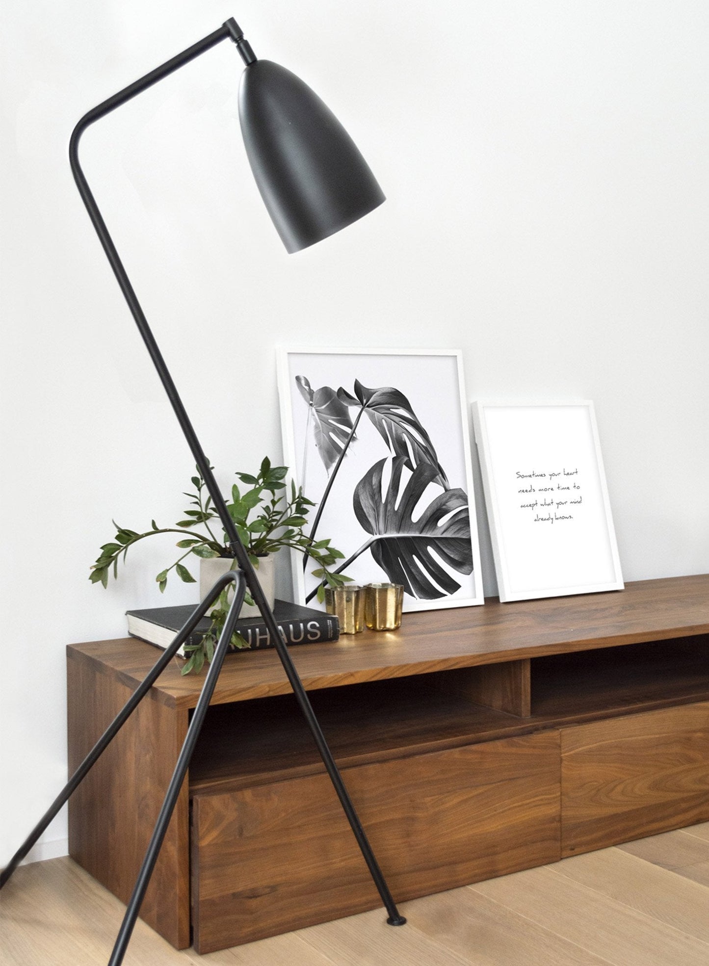Three's a Charm in Black, Poster