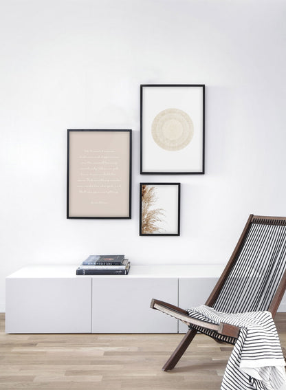 Travel in Beige, Poster