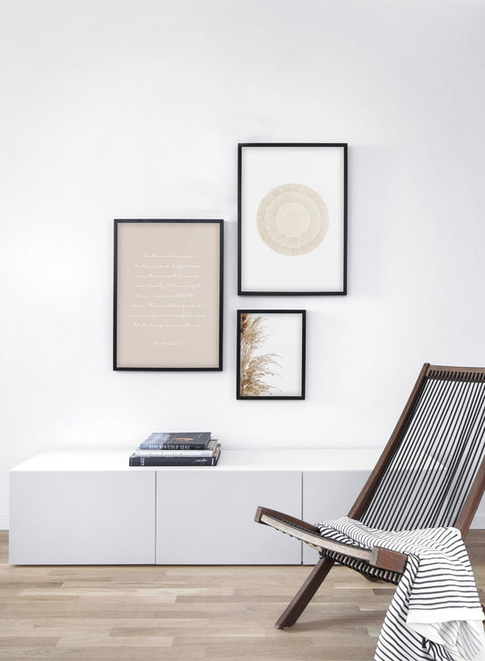 Travel in Beige, Poster
