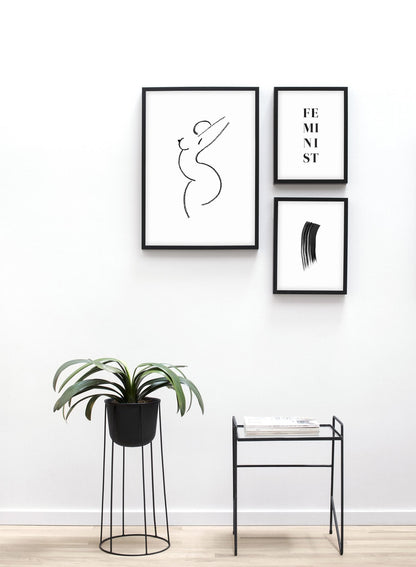 Feminine Curves, Poster