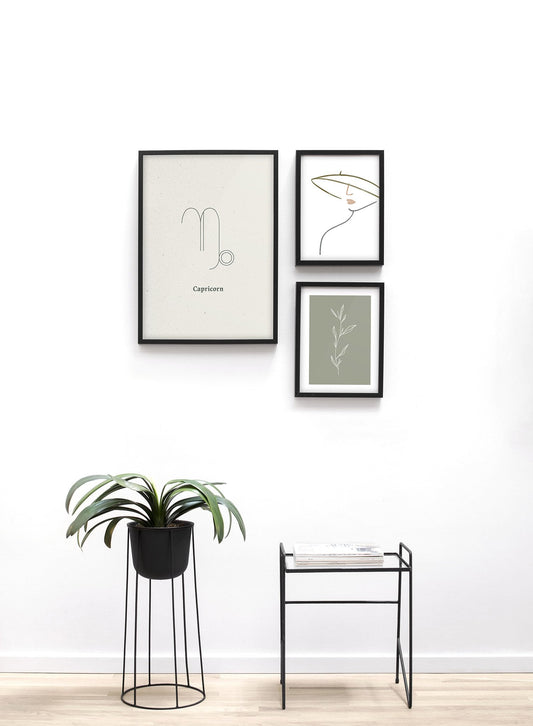 Minimal Capricorn, Poster