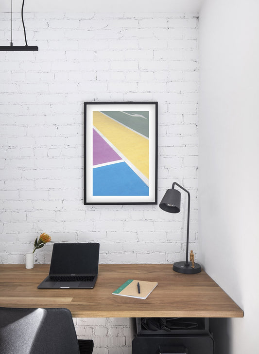 Colourblock, Poster