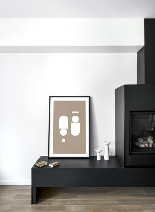 Near Symmetry in Beige, Poster
