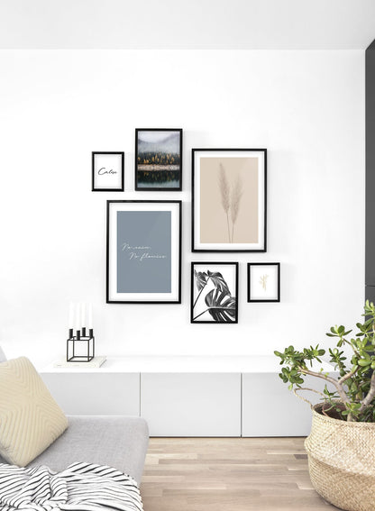 Grasses in Beige, Poster