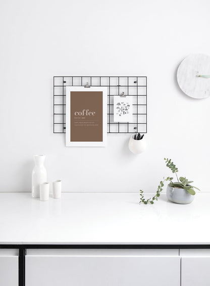 Coffee in Espresso, Poster