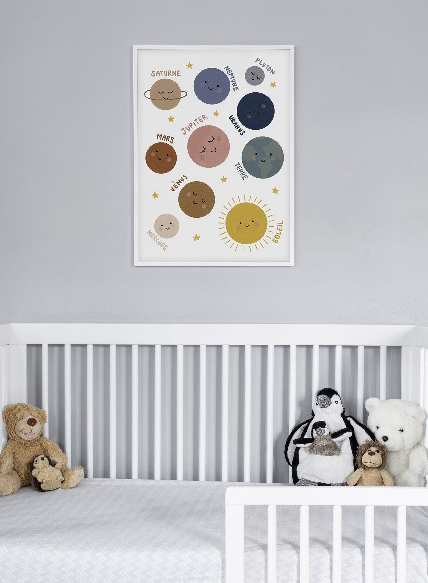 Happy Planets in French, Poster