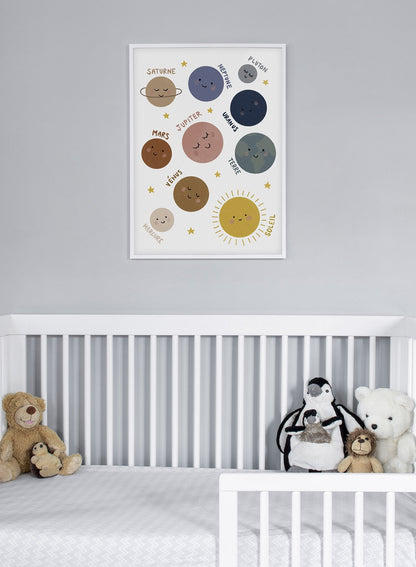 Happy Planets in French, Poster