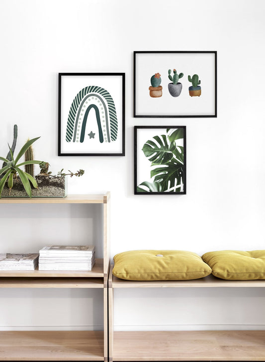 Rainbow in Green, Poster
