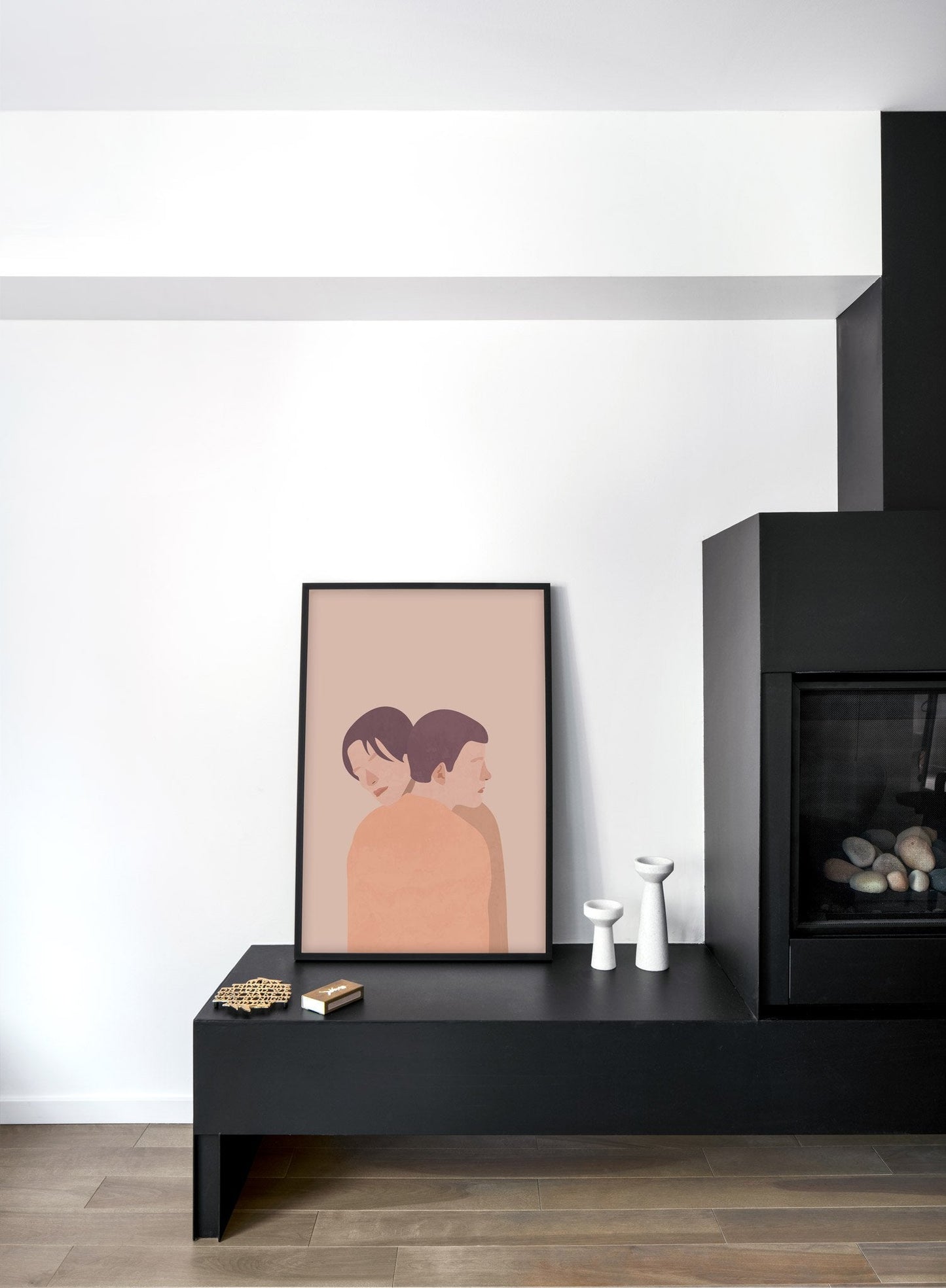 Proximity in Beige, Poster