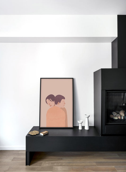 Proximity in Beige, Poster