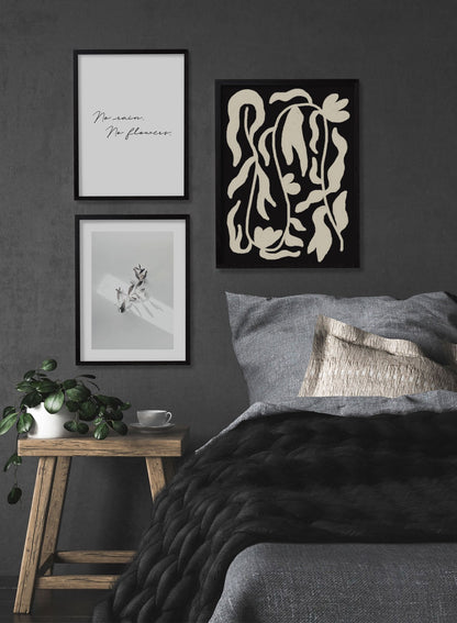 Serpentine in Black, Poster