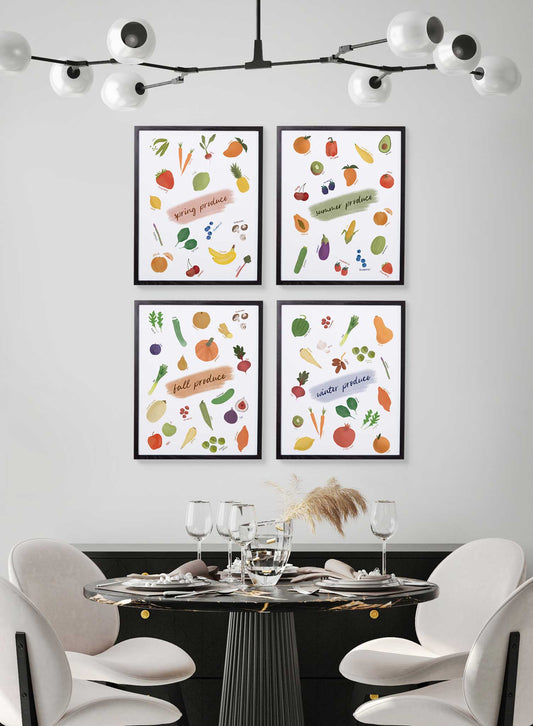 Summer Produce, Poster