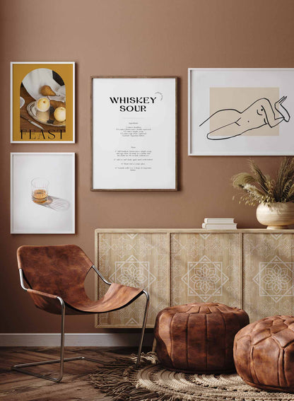 Whiskey Sour, Poster