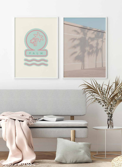 Neon Palms, Poster