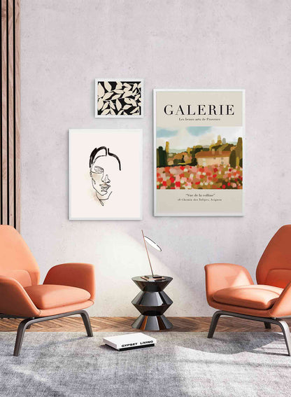 Hillside View, Poster