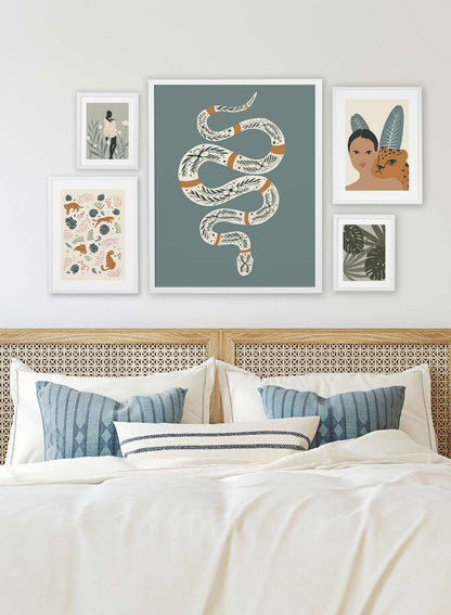 Ornate Snake, Poster