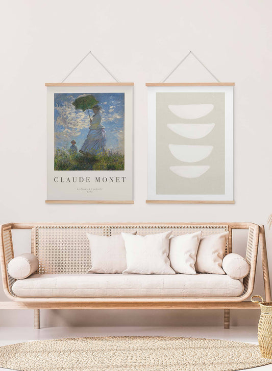 Woman with a Parasol, Poster