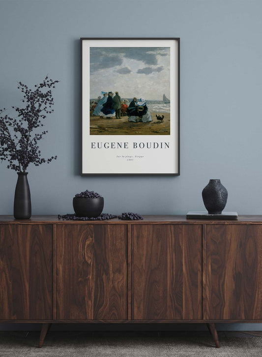 On the Beach, Dieppe, Poster