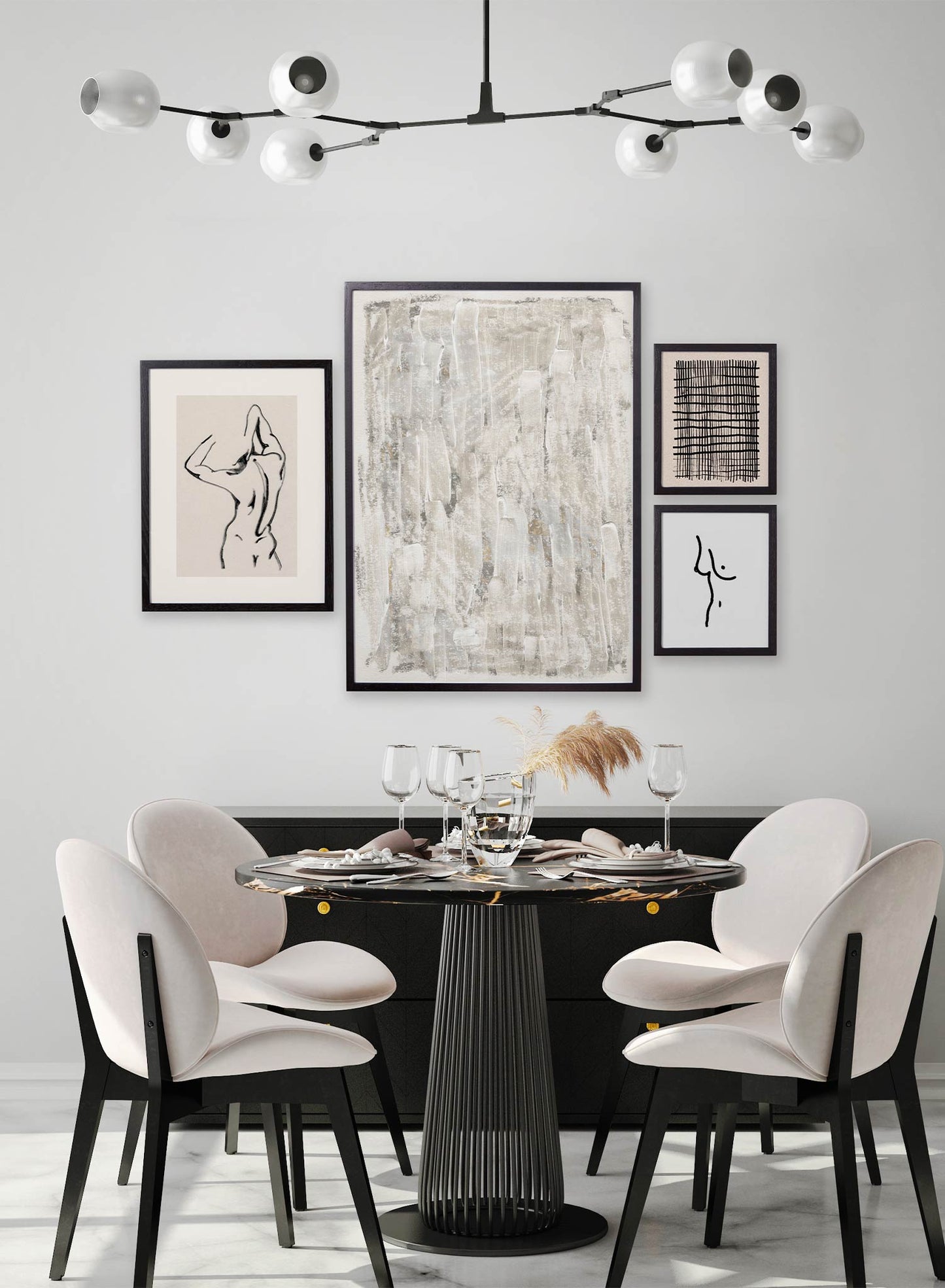 Textured Taupe, Poster
