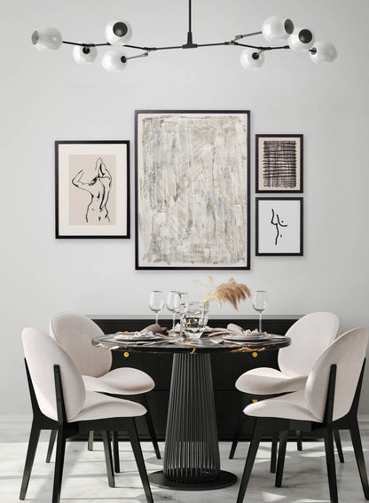 Textured Taupe, Poster