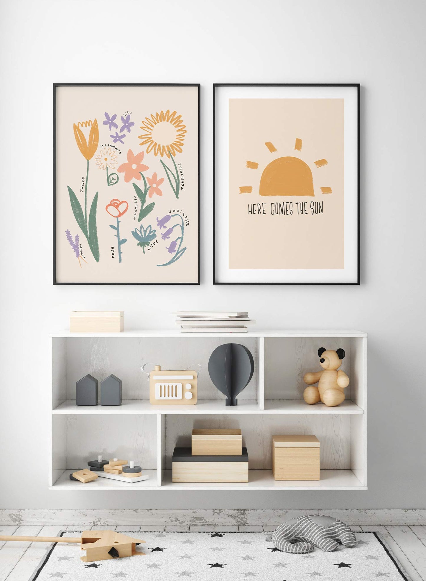 Little Gardener’s Guide in French, Poster