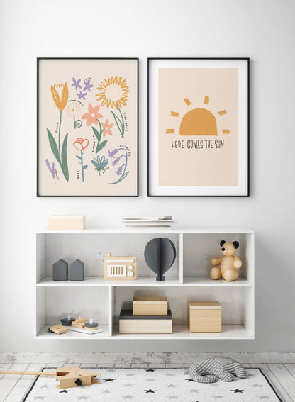 Little Gardener’s Guide in French, Poster