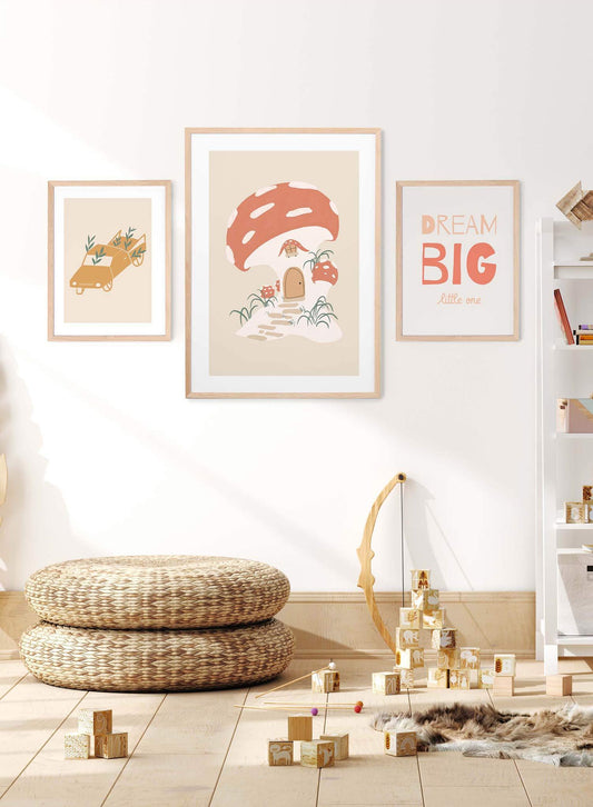 Mushroom House, Poster