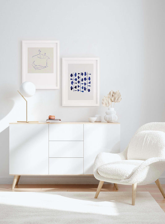 Leafy Curtains, Poster