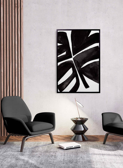 Minimalist Monstera, Poster