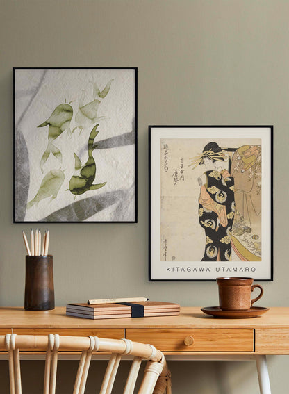 Courtesan Karagoto of Chojiya, Poster