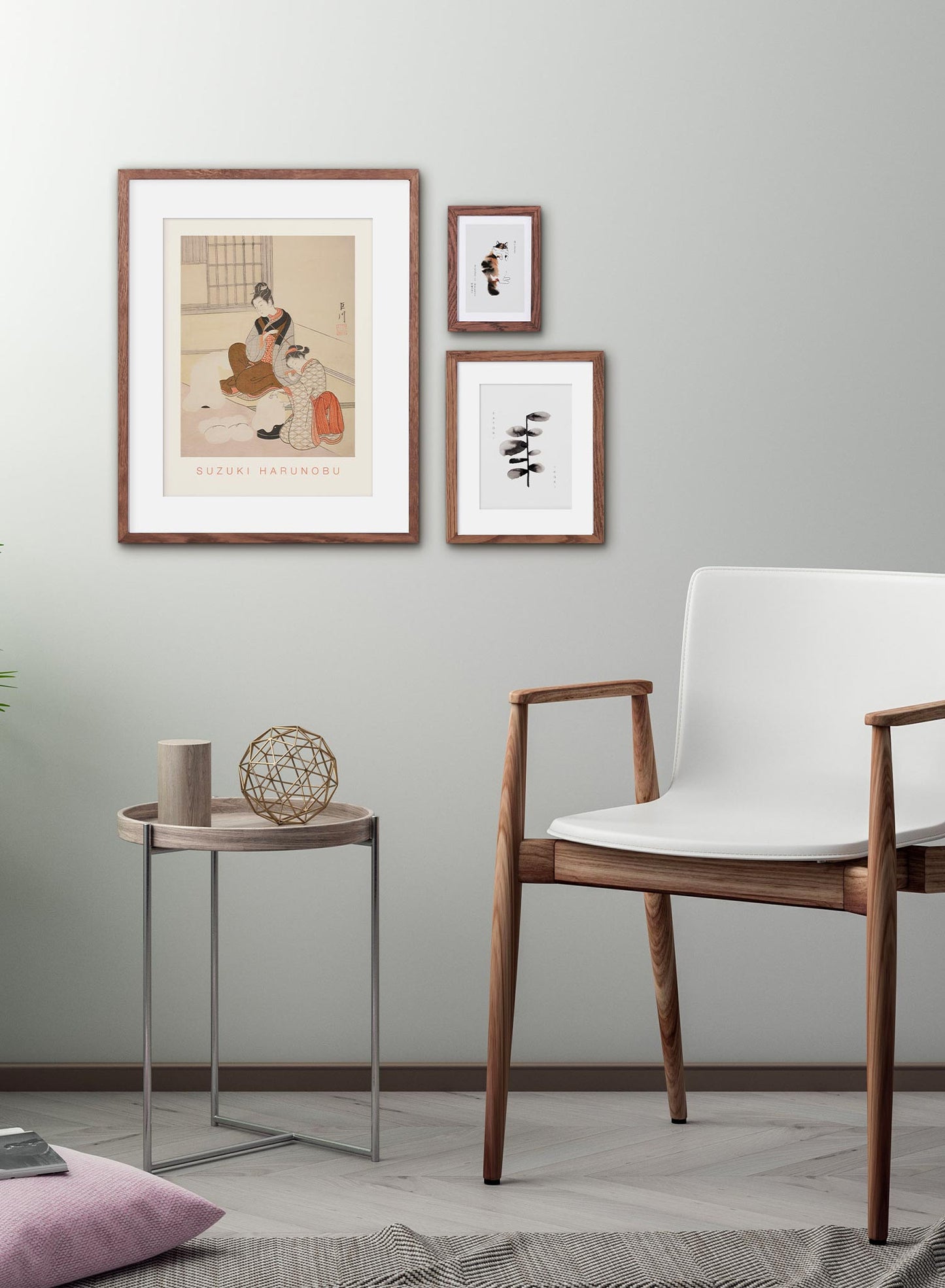 Evening Snow on a Floss Shaper, Poster