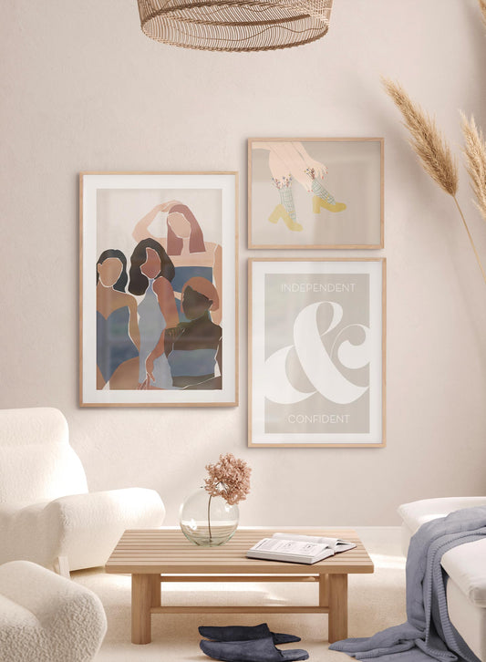 Ladies Who Swim, Poster