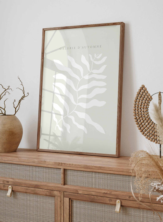 Fauvist Leaf, Poster