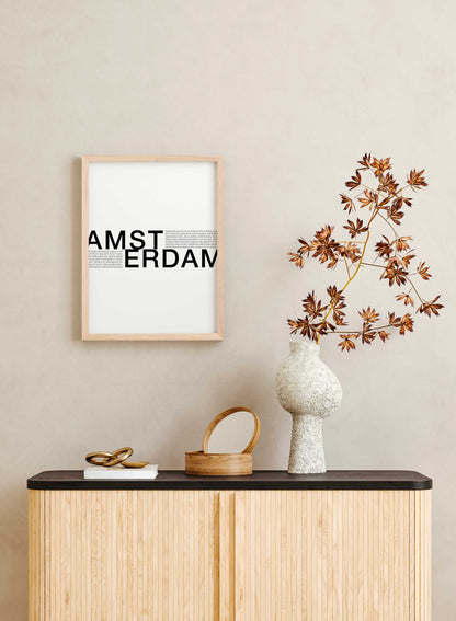 Amsterdam Attractions, Poster