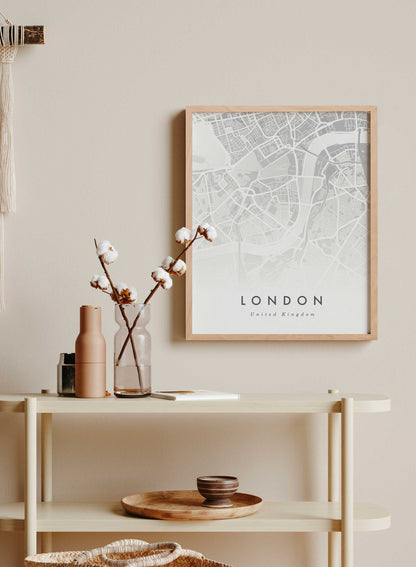 London Map, Poster