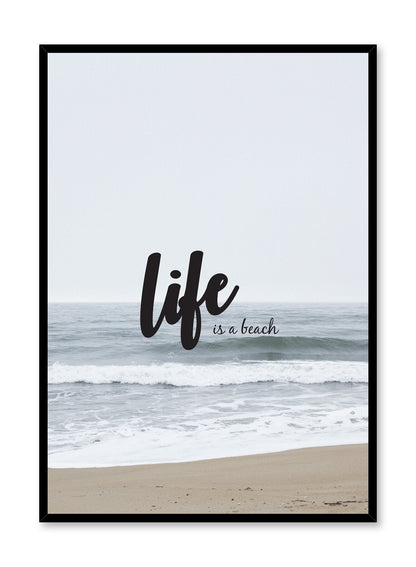 Life Is A Beach, Poster