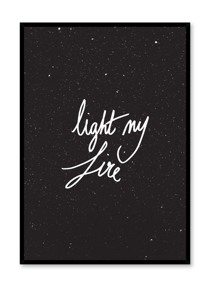 Light My Fire, Poster