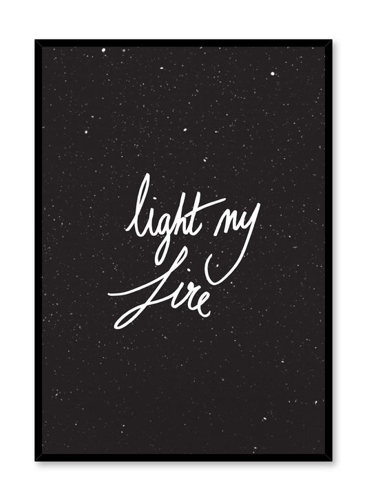 Light My Fire, Poster