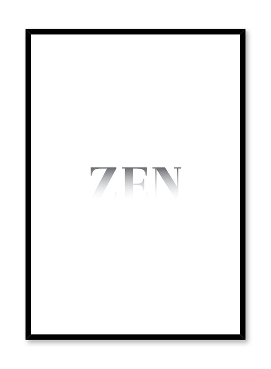 Zen, Poster