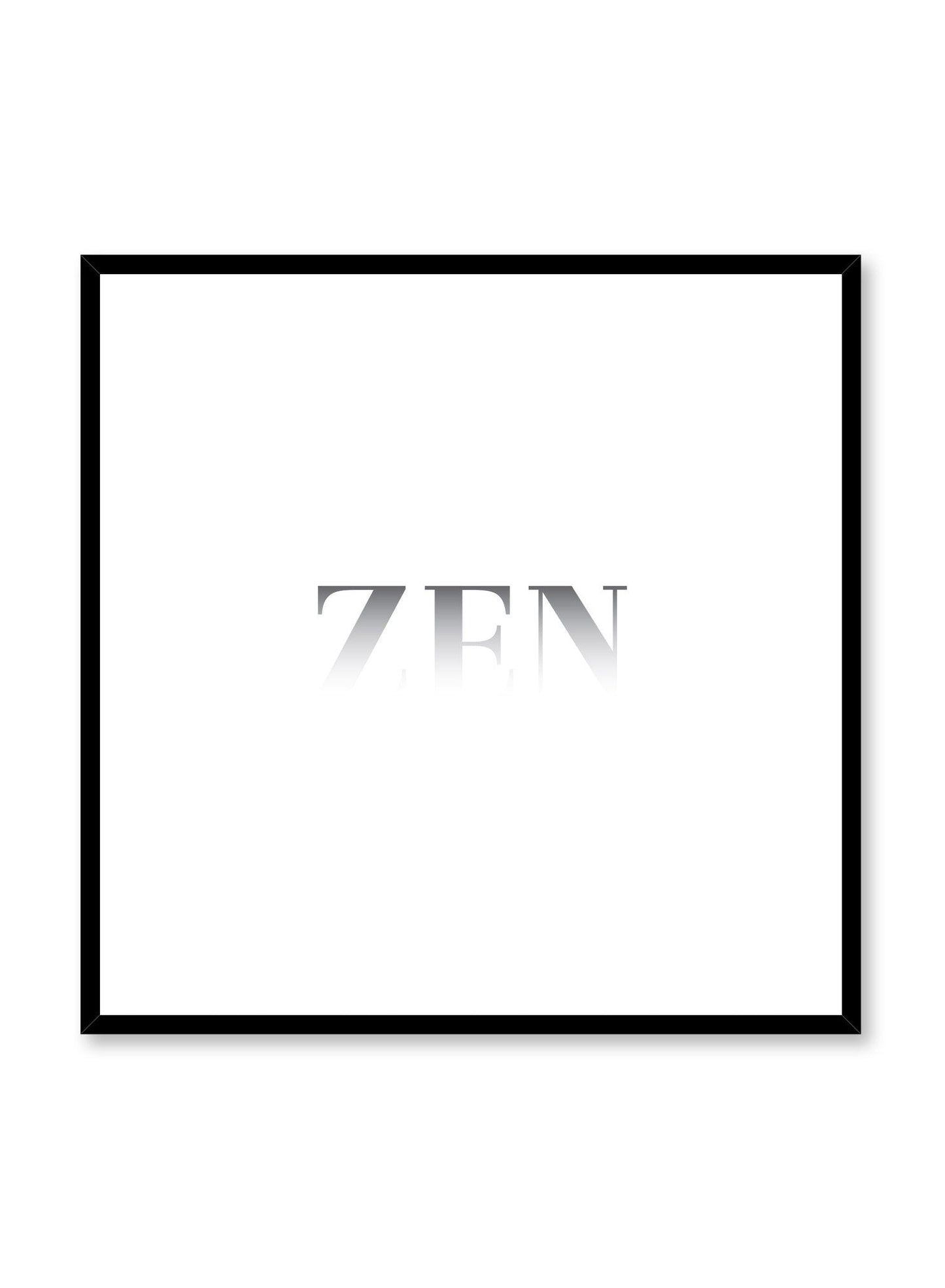 Zen, Poster