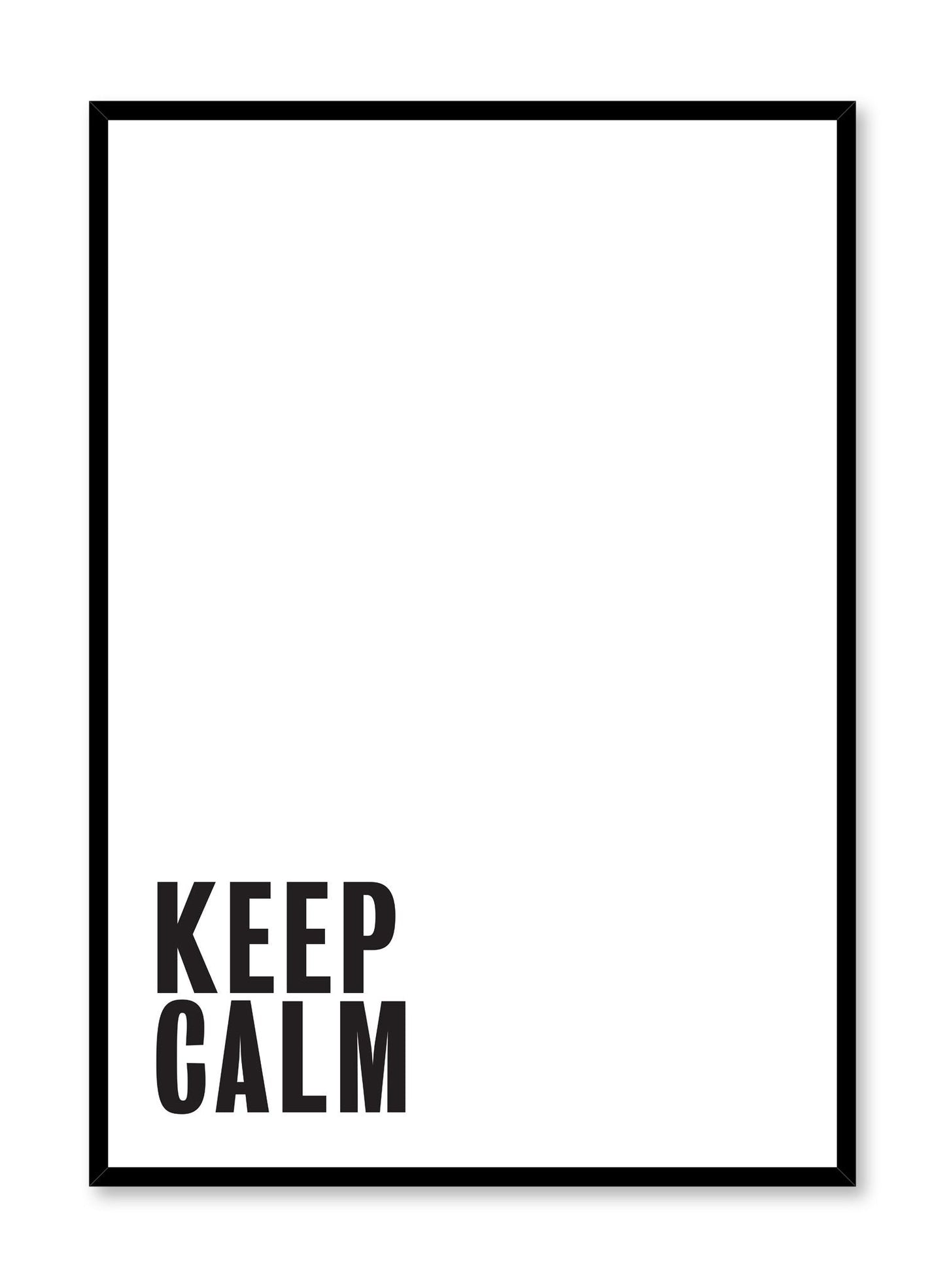 Keep Calm, Poster