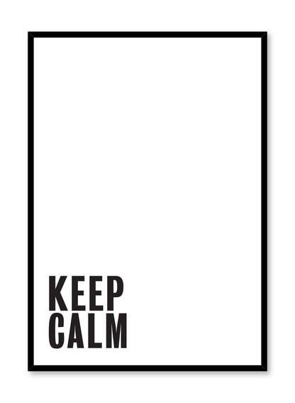 Keep Calm, Poster