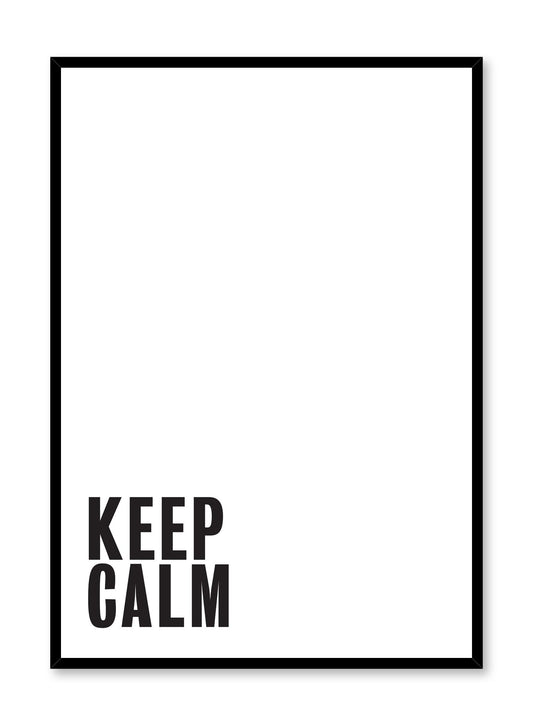 Keep Calm, Poster