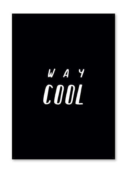 Way Cool, Poster