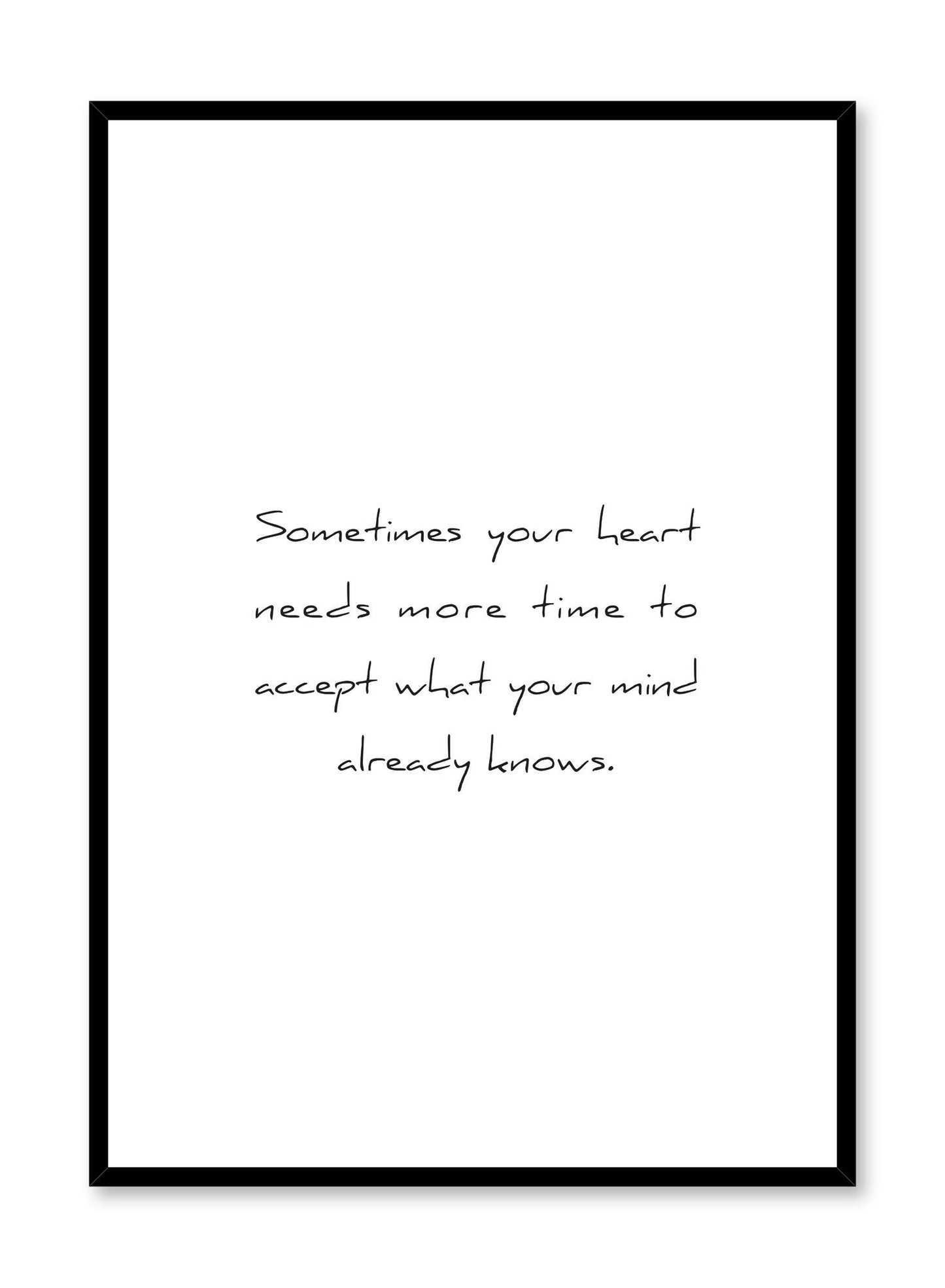 Heart And Mind, Poster