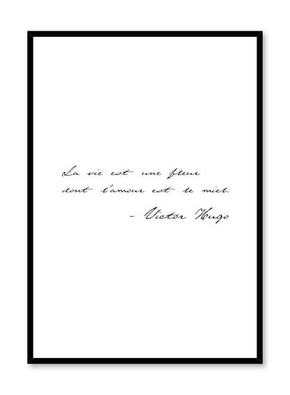 Life Is A Flower, Poster