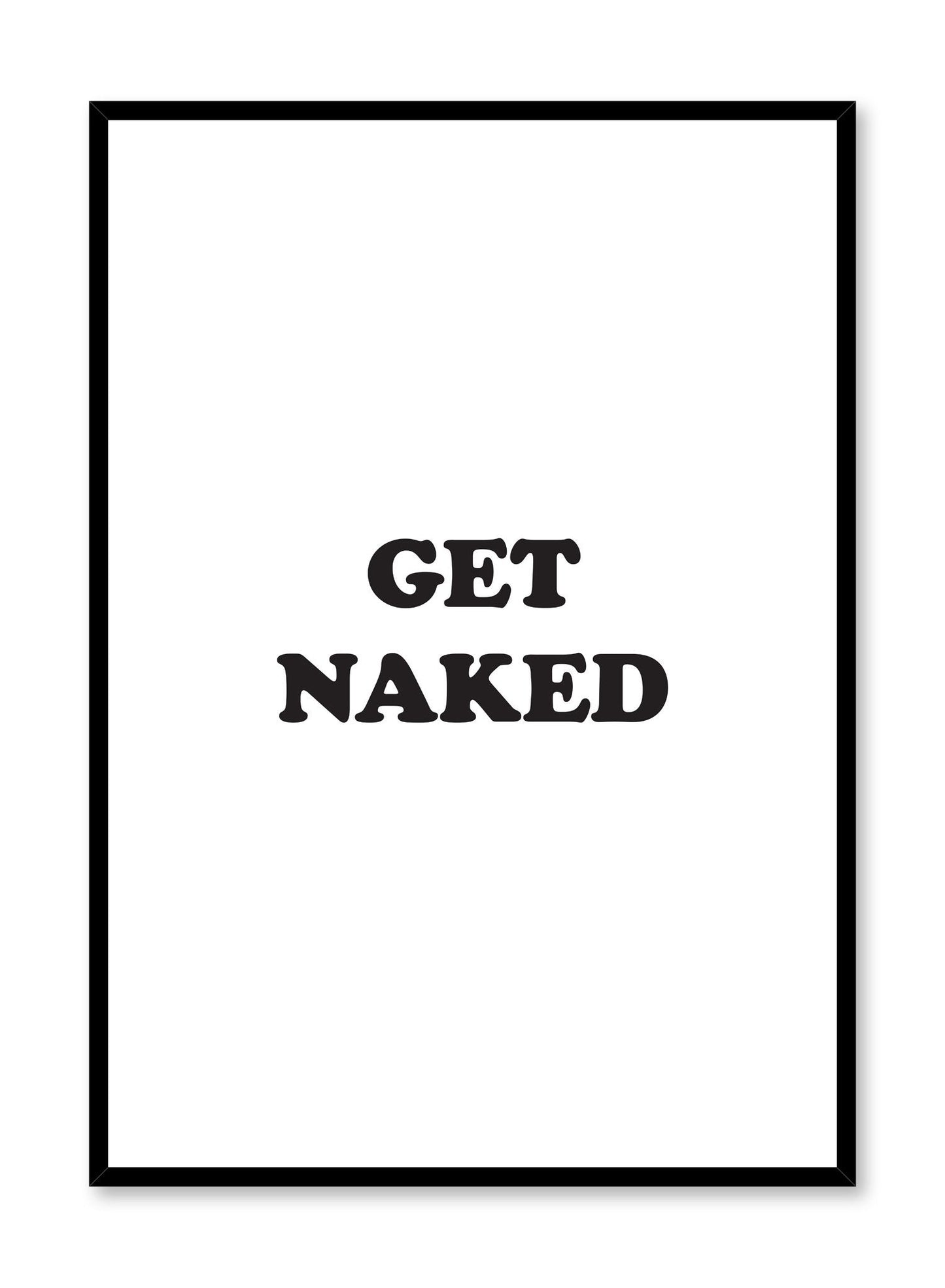 Get Naked, Poster