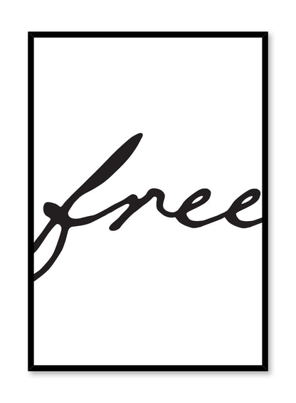 Free, Poster