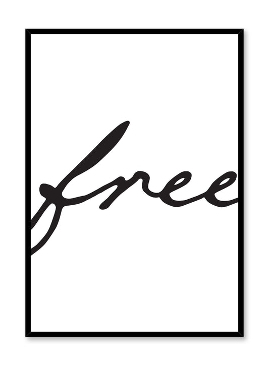 Free, Poster