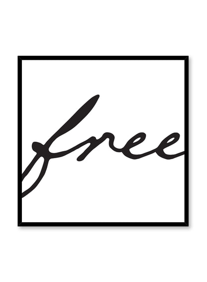 Free, Poster